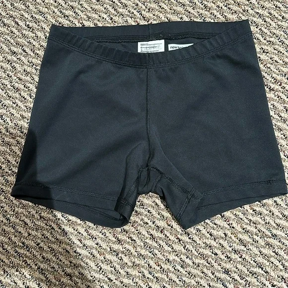 New Balance Black Spandex Shorts - Picture 1 of 2